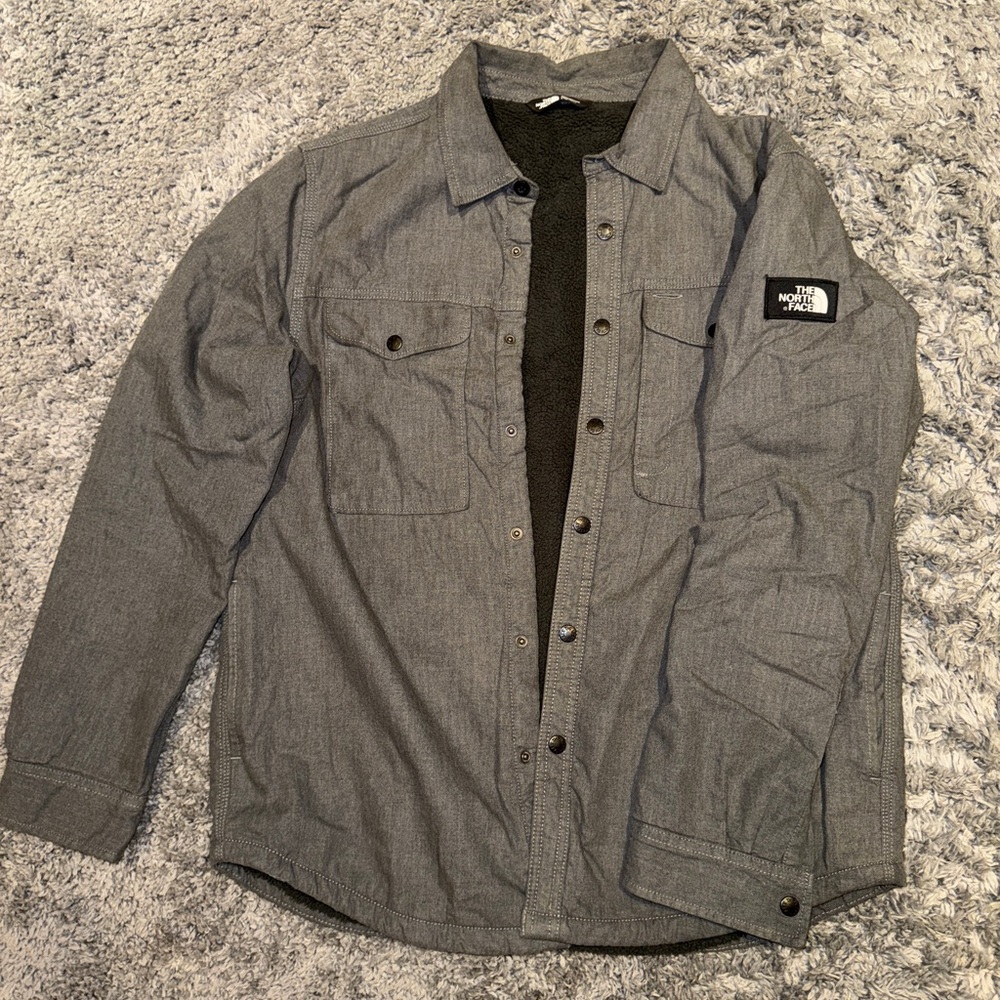 The North Face Gray Chore Lined Jacket